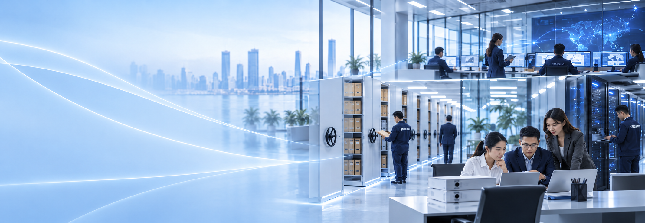 全场景档案数智化解决方案页面场景